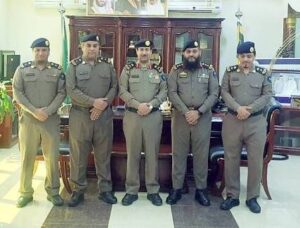 ترقية ضباط في الدفاع المدني بنجران