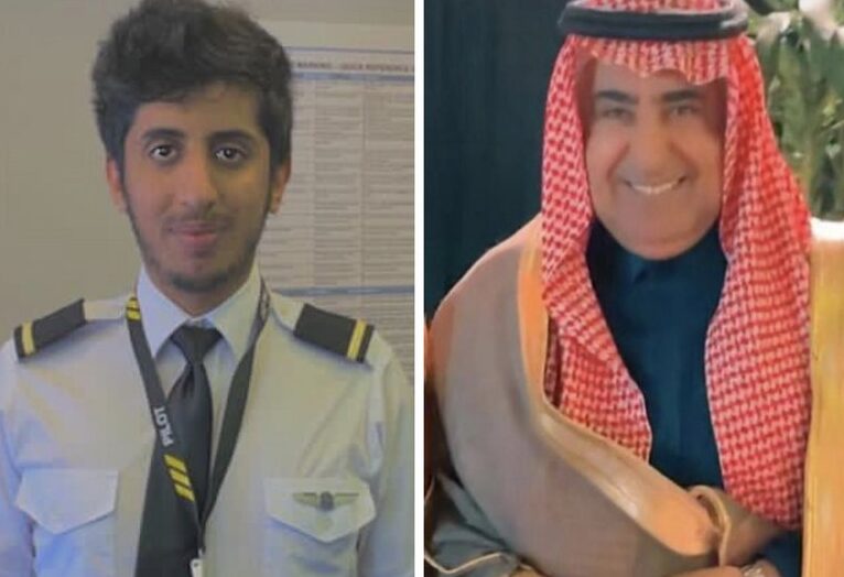 “ابن حنيظل” يحتفل بتخرج ابنه “محمد” من كلية الطيران الأمريكية