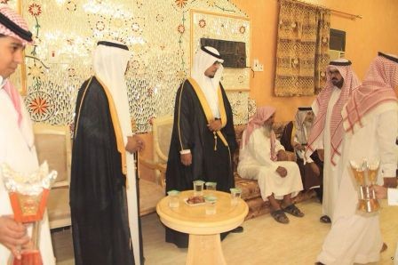 الشيخ ساير سالم الصعيقري يحتفل بزواج ابنه ناصر