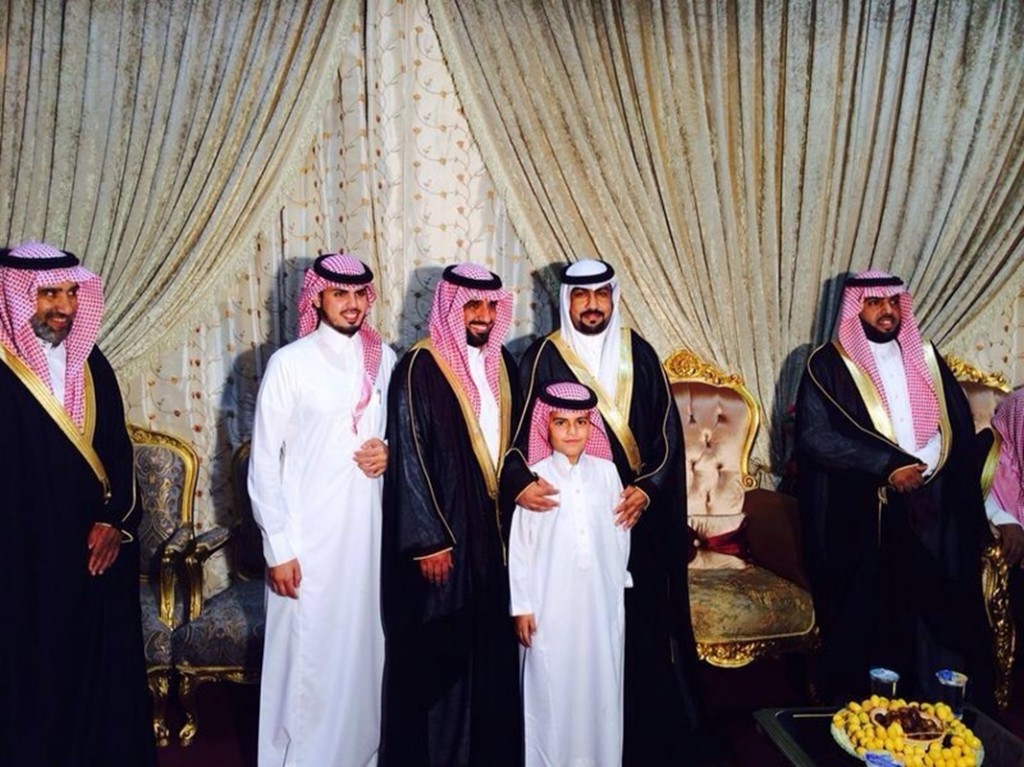 رشيد سالم الفيصل التميمي يحتفل بزواجه