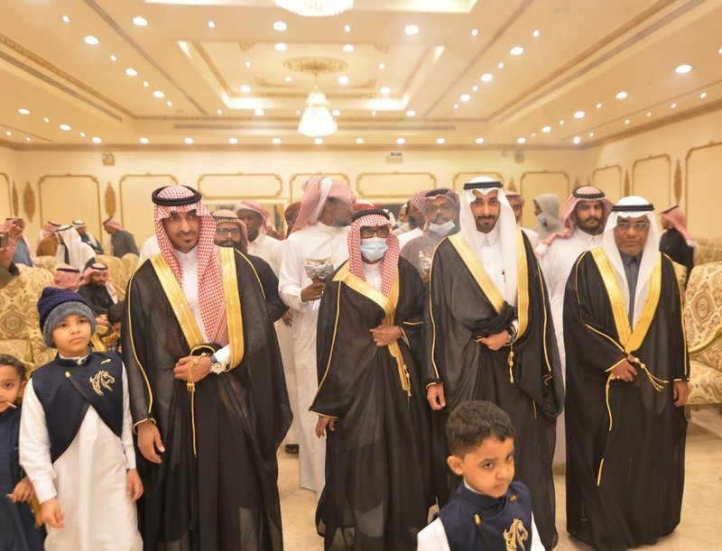 الزميل المبارك يحتفل بزفاف كريمته في الرياض