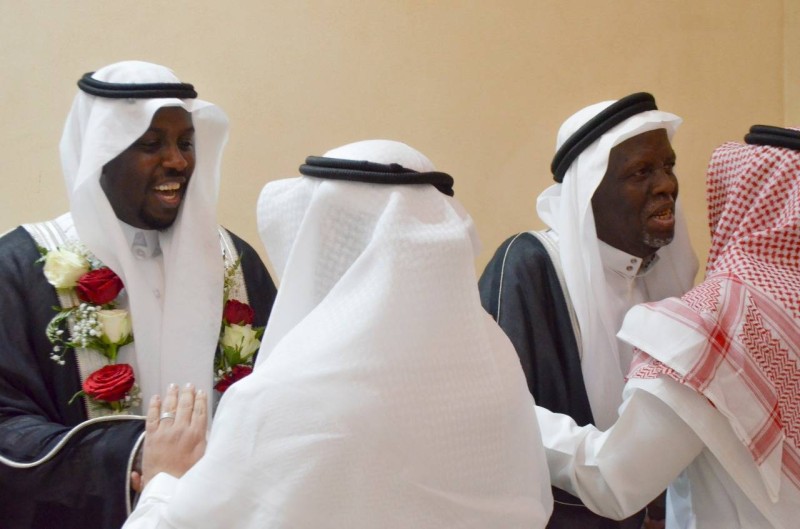 البيشي يحتفل بزواج خالد وماجد
